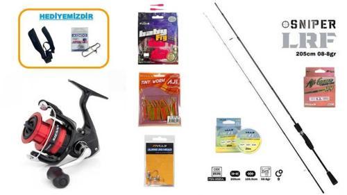 Fujin Sniper 205 cm 0.8–8 gr & Shimano Sienna 500 FG LRF Seti