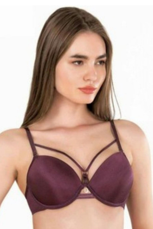 Micro Kaplı Push-up Fantazi Sütyen Kadın 7008