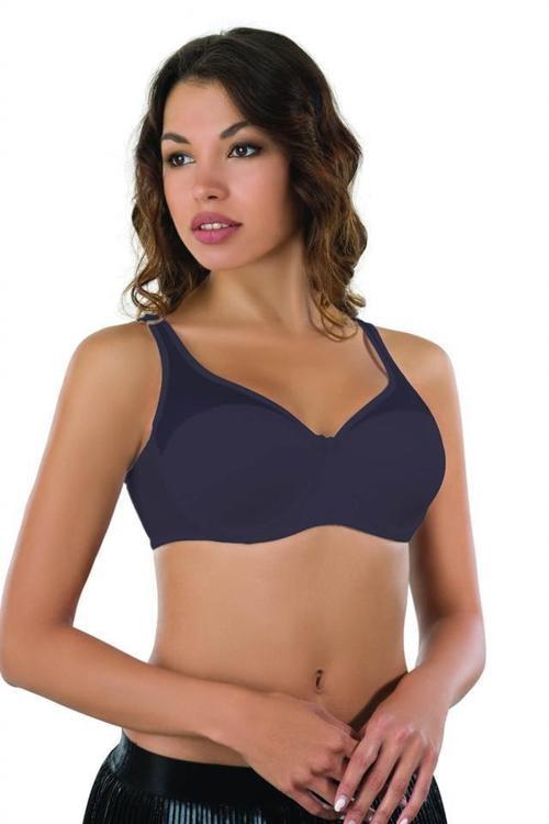 Lacivert  Mı Emay 167d Pedli Tül Toparlayıcı Sütyen
