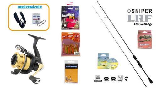 Fujin Sniper 205 cm 0.8–8 gr & Daiwa RS-500 5+1 LRF Seti