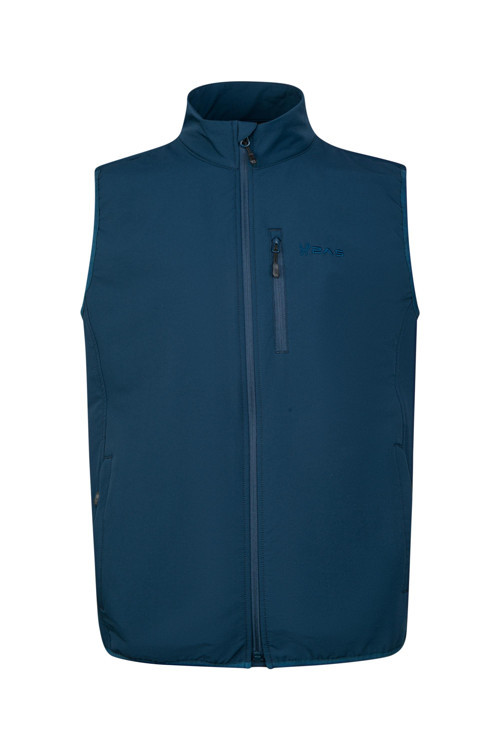Wayne Merino Yünlü Unisex Yelek Lacivert