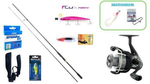 Ryuji Terminator 270 cm 4–35 gr & Okuma Revenger RV-40 Spin Seti