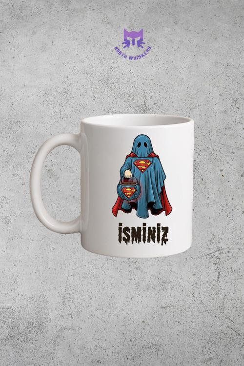 Superman Halloween Edition Kişiselleştirilebilir Kupa Bardak