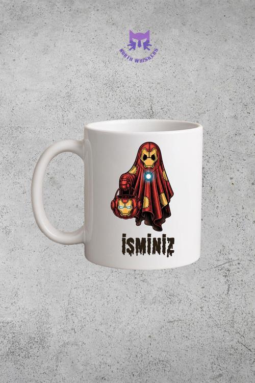 Iron Man Halloween Edition Baskılı Kupa Bardak