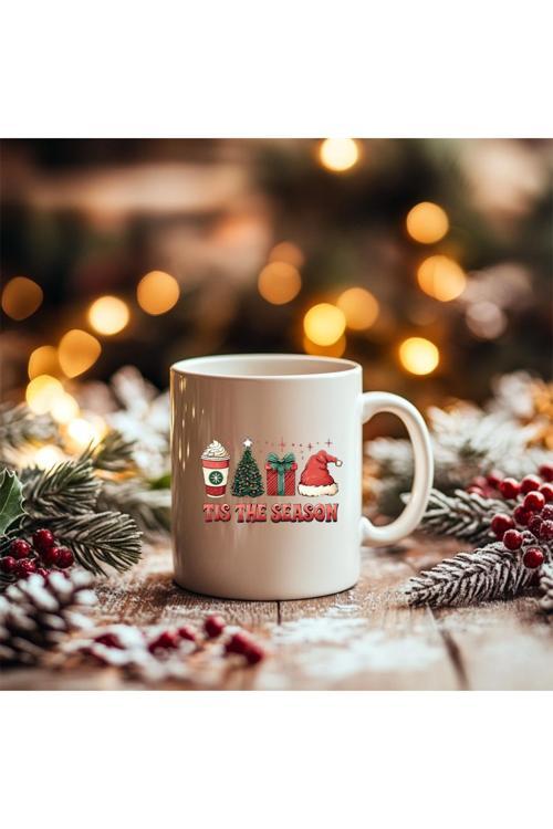 Tis The Season Yılbaşı Baskılı Kupa