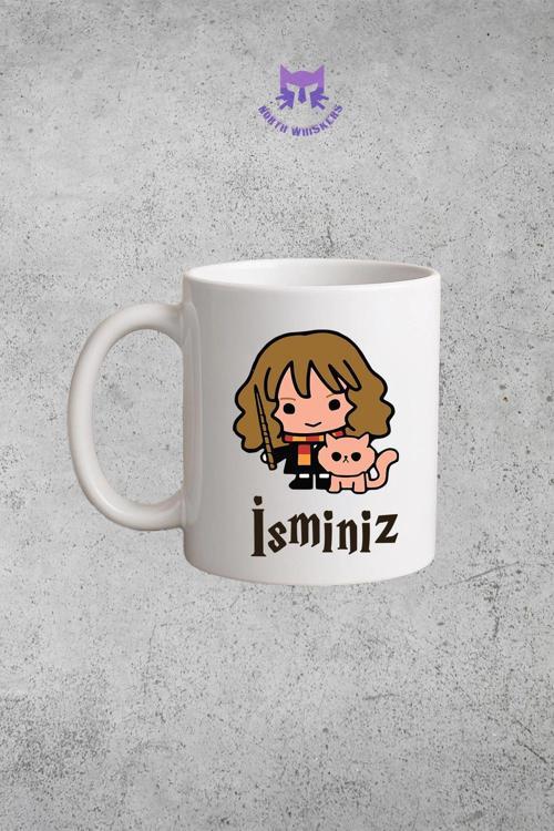 Hermione Ve Patiayak Çift Taraflı Baskılı Kupa Bardak - Hediyelik