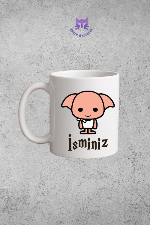 Dobby Çift Taraflı Baskılı Kupa Bardak - Harry Potter
