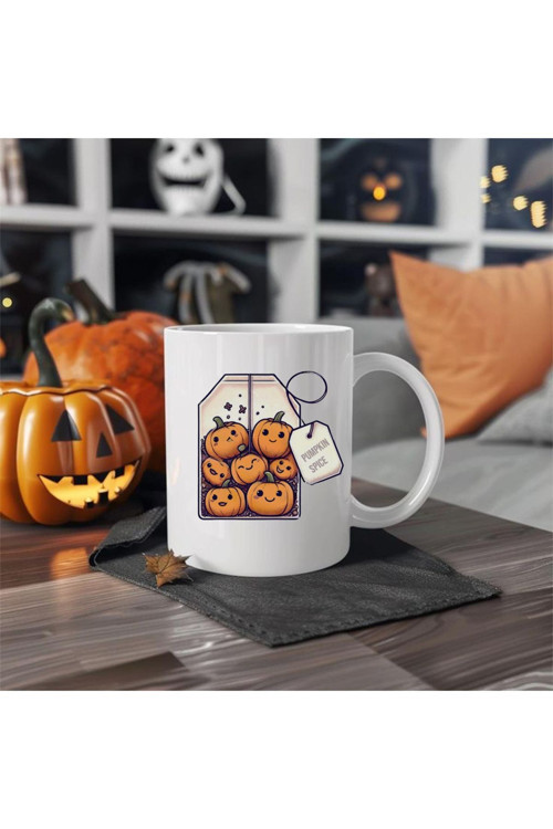 Pumpkin Spice Baskılı Kupa