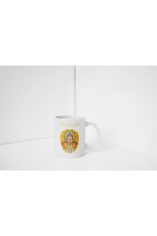 Rick And More-Tea Çift Taraflı Baskılı Kupa Badak 330 Ml