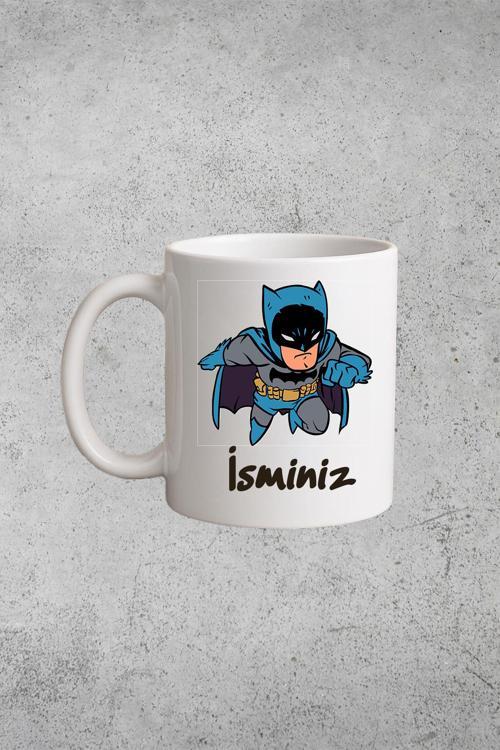 Batman Baskılı Kişiselleşirilebilir Kupa Bardak 330 Ml