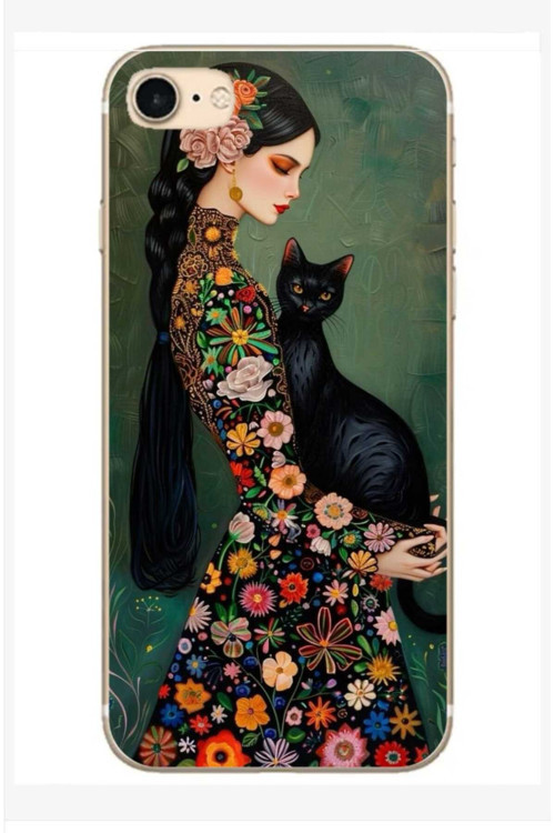 İphone 8 Kılıf Kamera Korumalı Baskılı Desenli Özel Seri Kapak Seri Xtg-H12