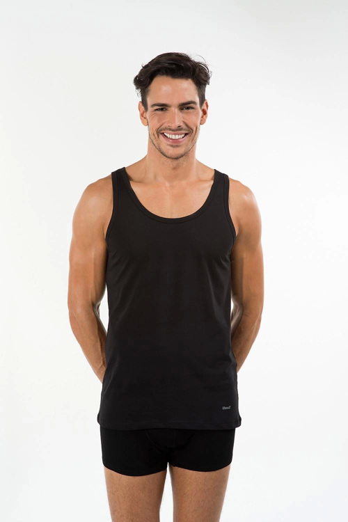 Kom Scott Erkek  Askılı Atlet 2'li