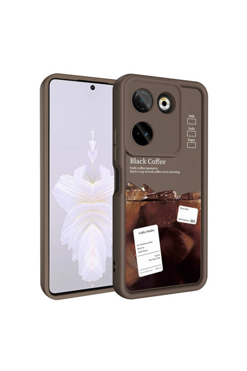 Camon 20 Kılıf Kapak Yüksek Kamera Korumalı Baskılı Arka Yüzey Paris Seri Klas Kapak