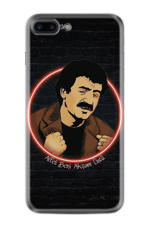 Apple Iphone 7-8 Plus Kılıf Kapak Happy Seri Silikon Ip-7Plus Stk-27-Ip7Plus