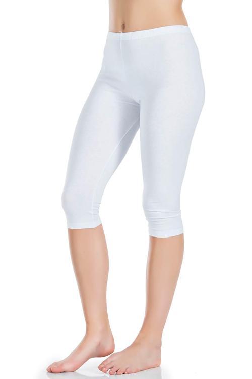 Battal Lastikli Kısa Kadın Tayt 411b