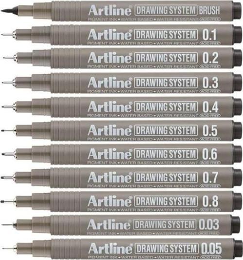 Teknik Çizim Kalemi 11’li Set
