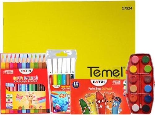 Temel Fatih Small Kırtasiye Seti - Okul Seti