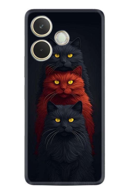 Oppo A5 Pro Kılıf Yüksek Korumalı Orta Sertlikte Baskılı Silikon Stk-521.Jpg