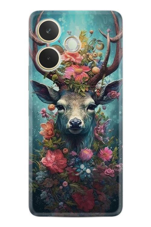 Oppo A5 Pro Kılıf Yüksek Korumalı Orta Sertlikte Baskılı Silikon Stk-65.Jpg