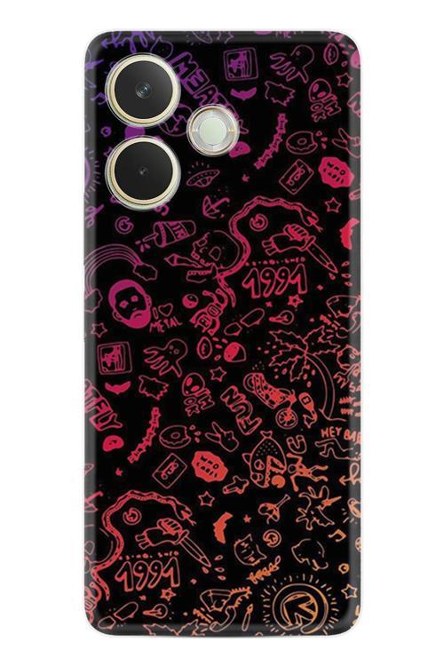 Oppo A5 Pro Kılıf Yüksek Korumalı Orta Sertlikte Baskılı Silikon Stk-69.Jpg