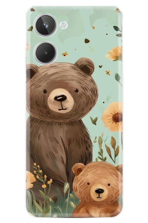 Realme 10 Kılıf Hd Baskılı Happy Seri Silikon Kapak Xt-Real10 Stk-369-Real10