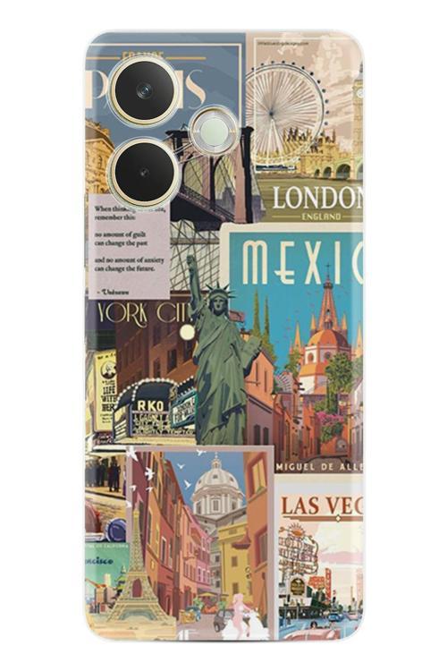 Oppo A5 Pro Kılıf Yüksek Korumalı Orta Sertlikte Baskılı Silikon Stk-28.Jpg