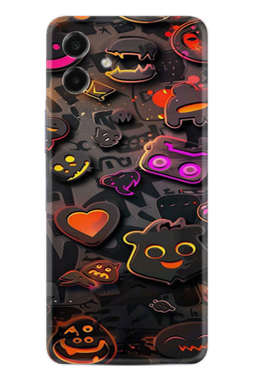 Samsung Galaxy A07 Kılıf Yüksek Korumalı Desenli Baskılı Silikon Kapak Stk-811.Jpg