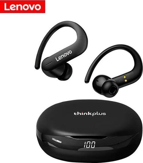ThinkPlus T50 Kablosuz Şarj Göstergeli Sporcu Bluetooth Kulaklık Siyah