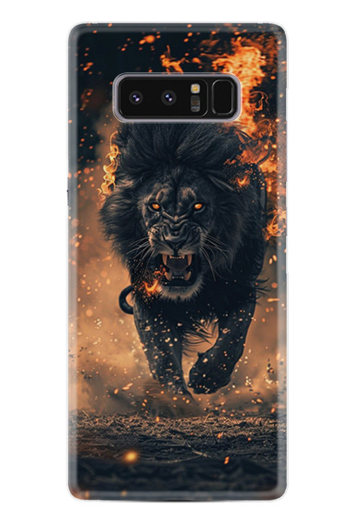 Samsung Galaxy Note 8 Kılıf Baskılı Desenli Yüksek Korumalı Silikon Kapak Stk-702.Jpg