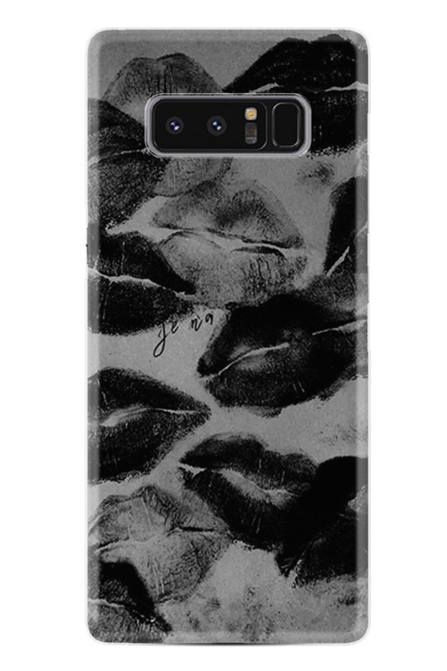 Samsung Galaxy Note 8 Kılıf Baskılı Desenli Yüksek Korumalı Silikon Kapak Stk-801.Jpg