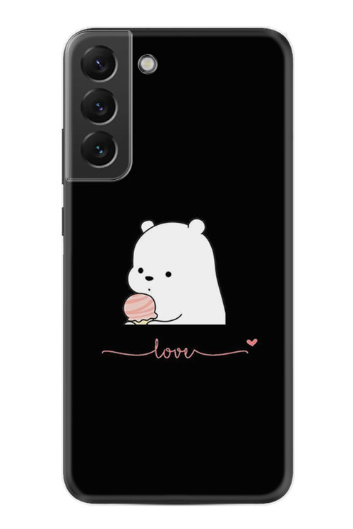 Samsung Galaxy S22 Kılıf Kapak Hd Baskılı Silikon X-Sm Stk-43-S22