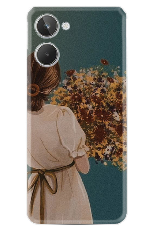 Realme 10 Kılıf Hd Baskılı Happy Seri Silikon Kapak Xt-Real10 Stk-316-Real10
