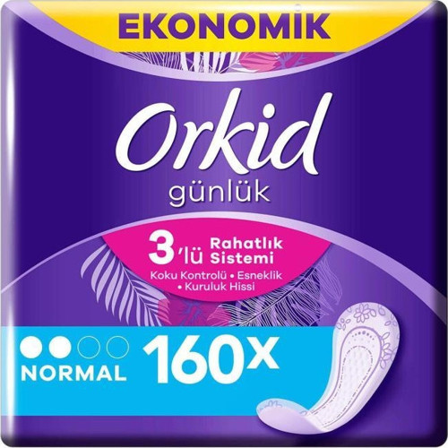 Günlük Ped Normal Dev Ekonomi Paketi 80 Ped x 2