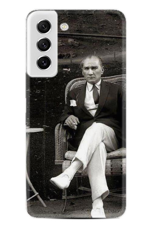 Samsung Galaxy S21 Fe Kılıf Hd Desenli X-Smgalaxy Stk-34-Galaxys 21Fe