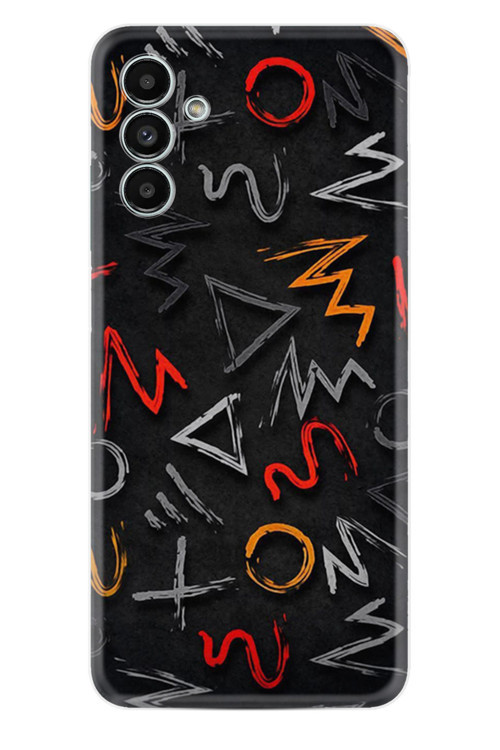 Samsung Galaxy A13 Kılıf Hd Desenli Baskılı Happy Seri Xt-Sma13 Stk-76.Jpg