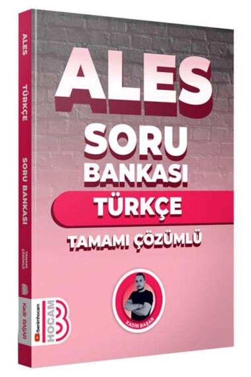 Benim Hocam Yayınları Ales Türkçe Tamamı Çözümlü Soru Bankası 