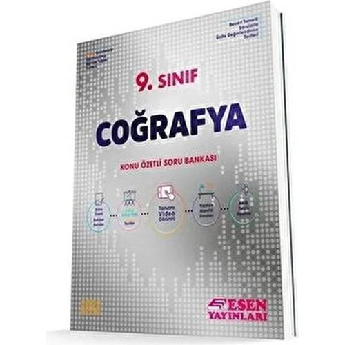 Esen Yayınları 9. Sınıf Coğrafya Konu Özetli Soru Bankası