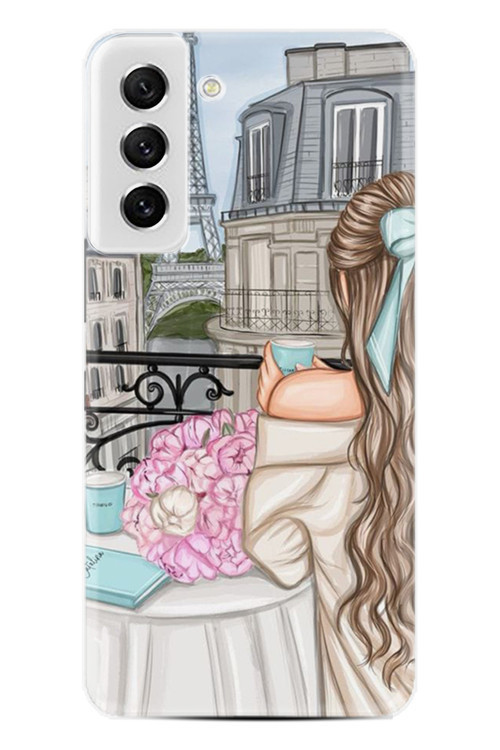 Samsung Galaxy S21 Fe Kılıf Hd Desenli X-Smgalaxy Stk-6-Galaxys 21Fe