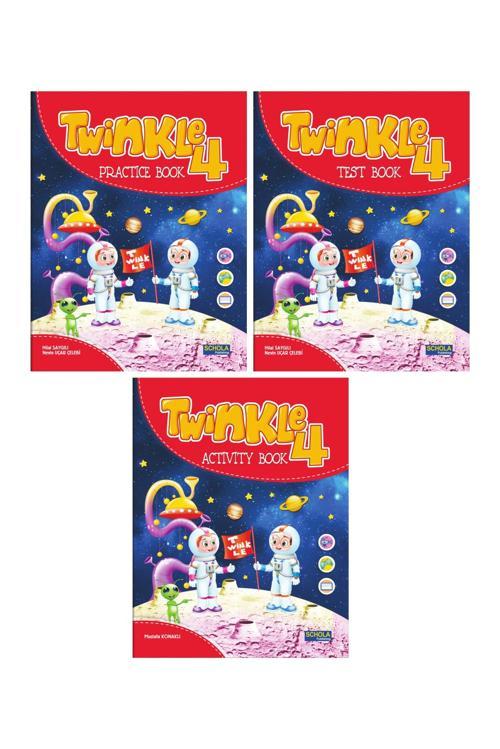Schola Publıshıng 4.sınıf Set (activity Book, Test Book, Practice Book)