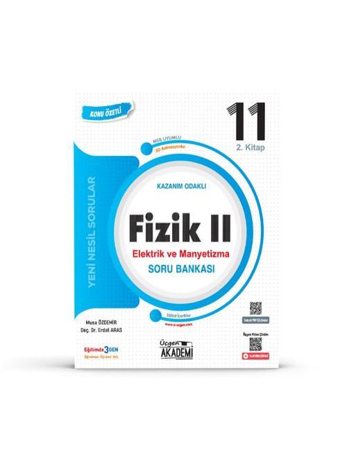 Üçgen Yayınları 11. Sınıf Fizik 2 Elektrik Ve Manyetizmakonunun Özü Soru Bankası