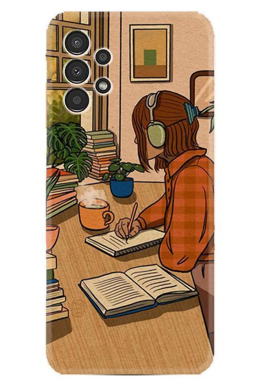 Samsung Glaxy A14 Uyumlu Baskılı Hd Desenli Kılıf Sm-Glxya14-85-Sm A14