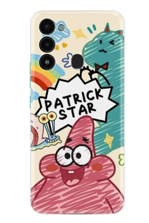 Spark 8C Kılıf Hd Baskılı Desenli Happy Seri Xt-8C Stk-33.Jpg