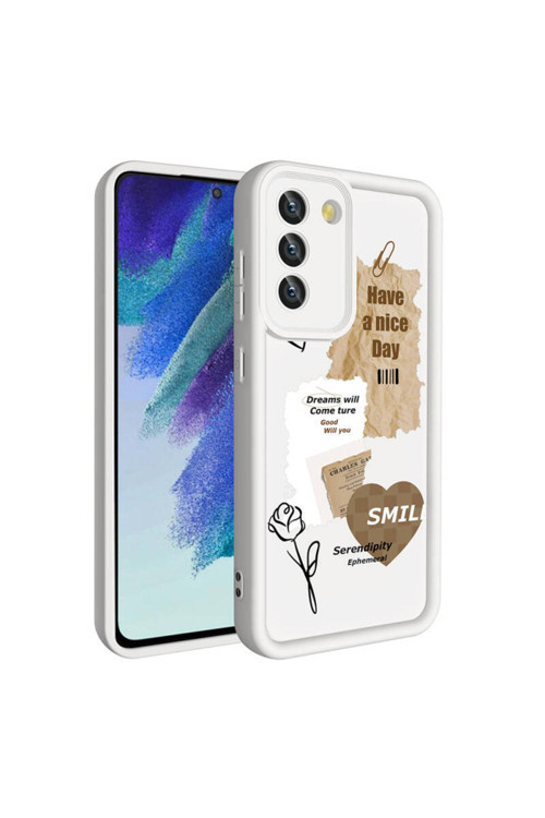 Samsung Galaxy S21 Fe Kılıf Yüksek Kamera Korumalı Uzun Ömürlü Paris Seri Kapak