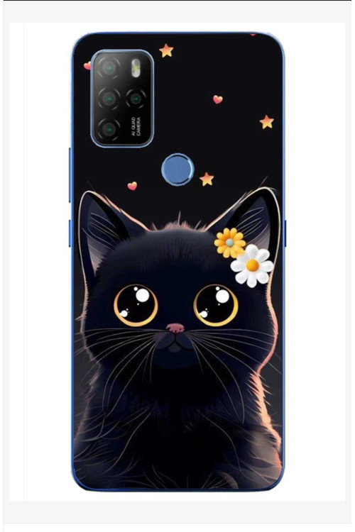 X300 Kamera Korumalı Baskılı Desenli Papatyalıkedi Stkx5