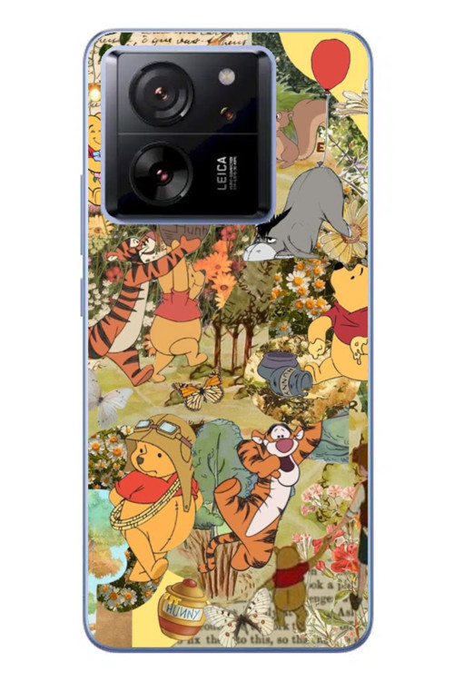 Xiaomi Mi 13T Pro 4G Kamera Korumalı Baskılı Desenli Özel Seri Kılıf Kapak Seri Xtg-H9