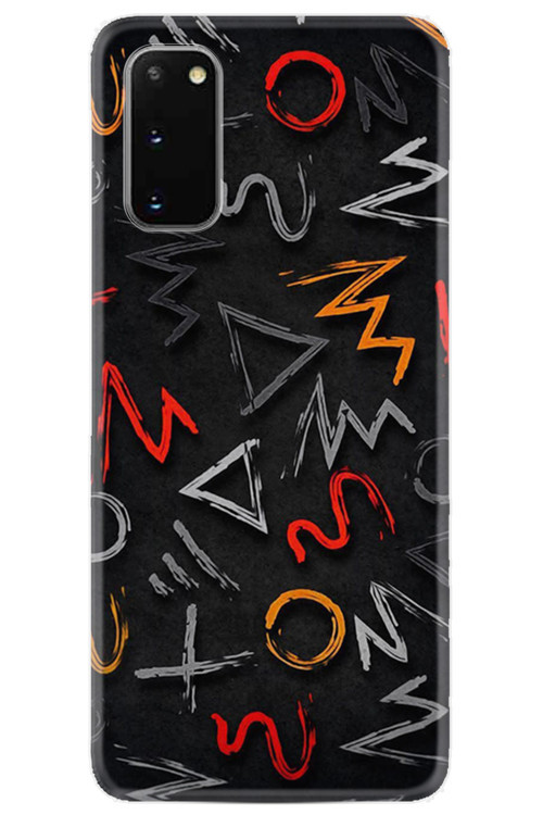 Samsung S20 Fe Kılıf Hd Baskılı Desenli X-Sm Stk-76-Galaxy S20Fe