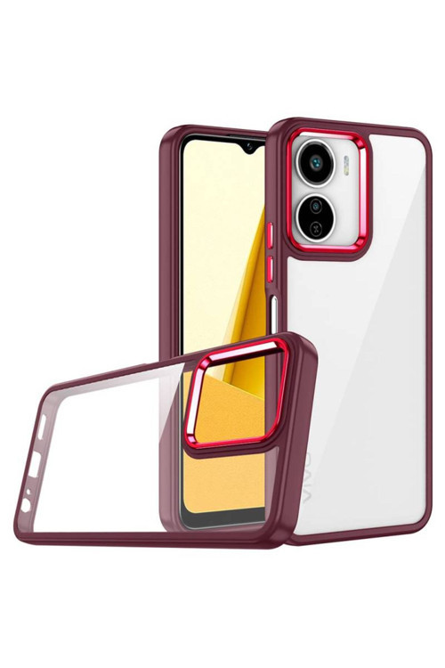 Y16 Kılıf Buton Ve Kamera Lens Çerçeveli Tokyo Seri Kapak