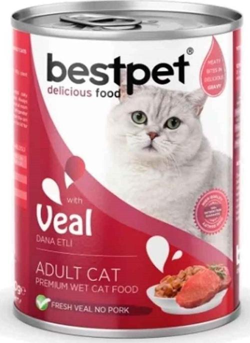 Best Pet Dana Etli Yetişkin Kedi Konservesi 400 gr