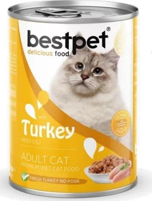 Hindili Yetişkin Kedi Konservesi 400 gr