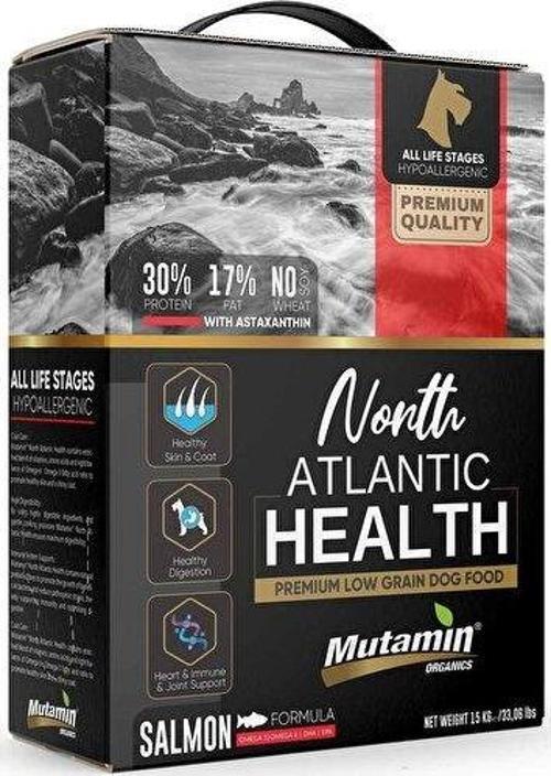 Mutamin North Atlantic Health Somonlu Köpek Maması 15 Kg Medıum/large